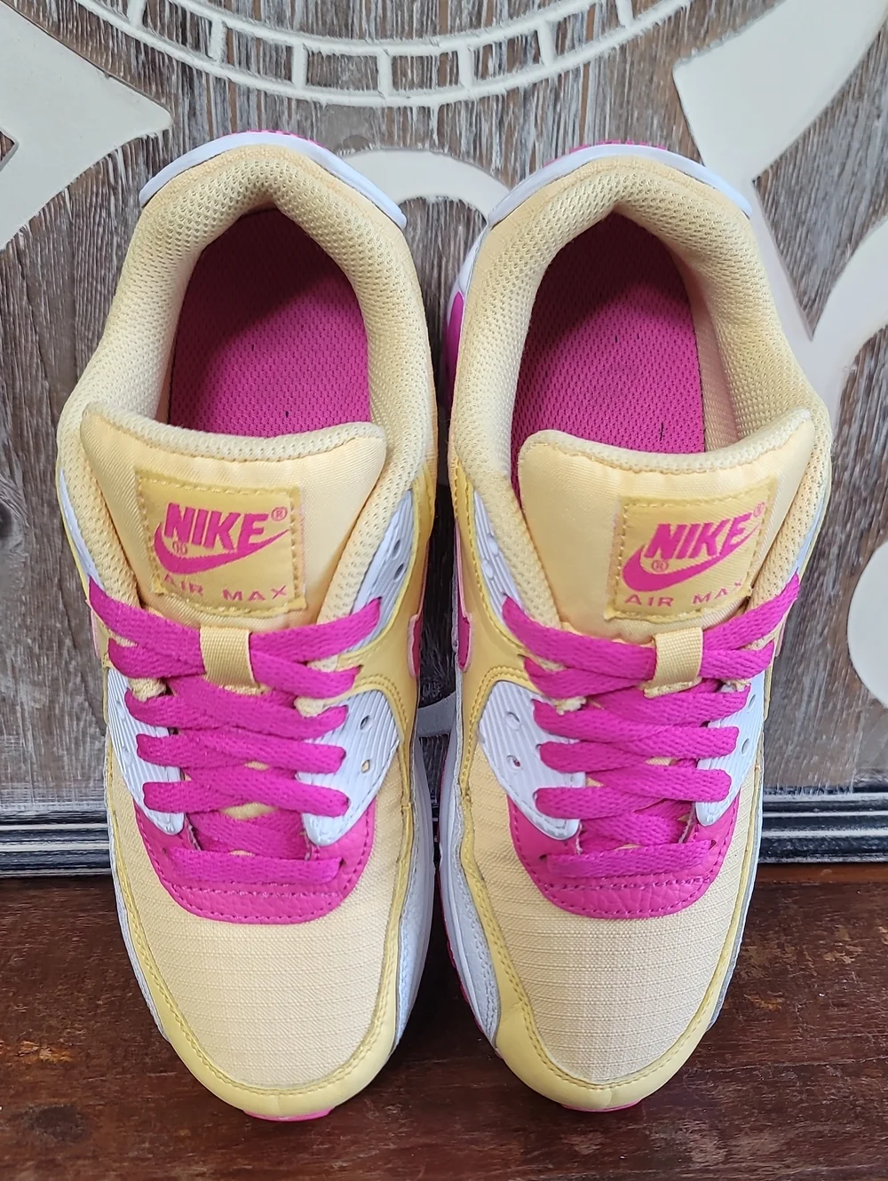 ๐ฅ Nike Air Max 90 "Topaz Fuchsia" ๐ฅ Wmns 6, Good Condition. Fast Shipping - Picture 7 of 16